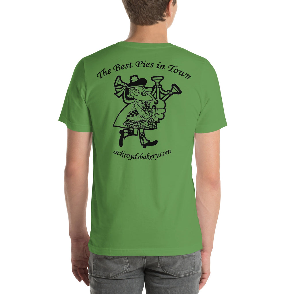 Ackroyd's Bakery Bagpiper Unisex T-Shirt