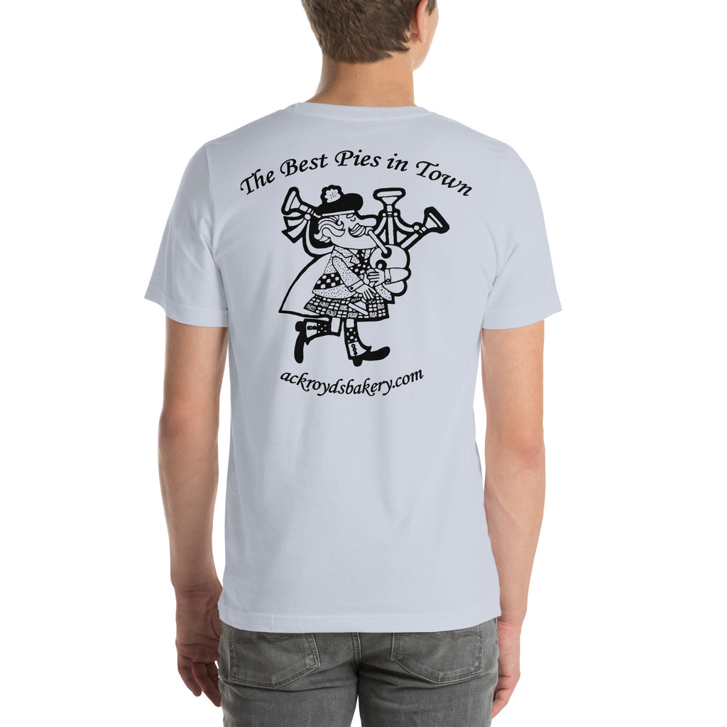 Ackroyd's Bakery Bagpiper Unisex T-Shirt