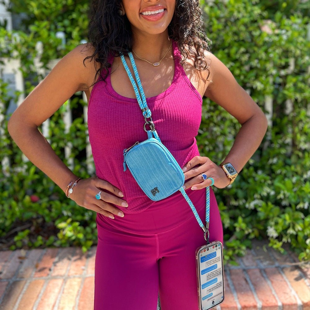 Active Crossbody w/RFID Pouch Single Rope La Vie Bien Active Crossbody w/RFID Pouch Single Rope