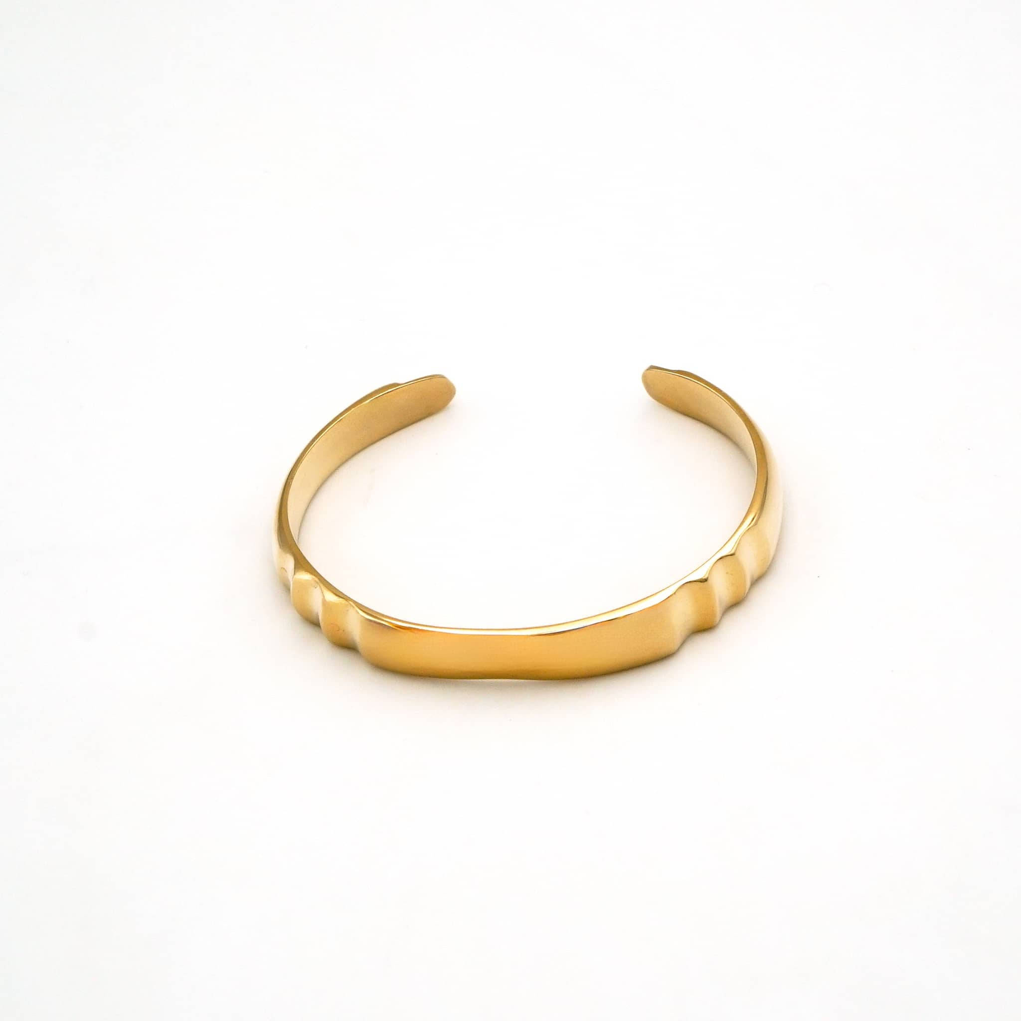 Adjustable Ace Cuff Bracelet in Brass - Imara Bracelets La Vie Bien Adjustable Ace Cuff Bracelet in Brass - Imara