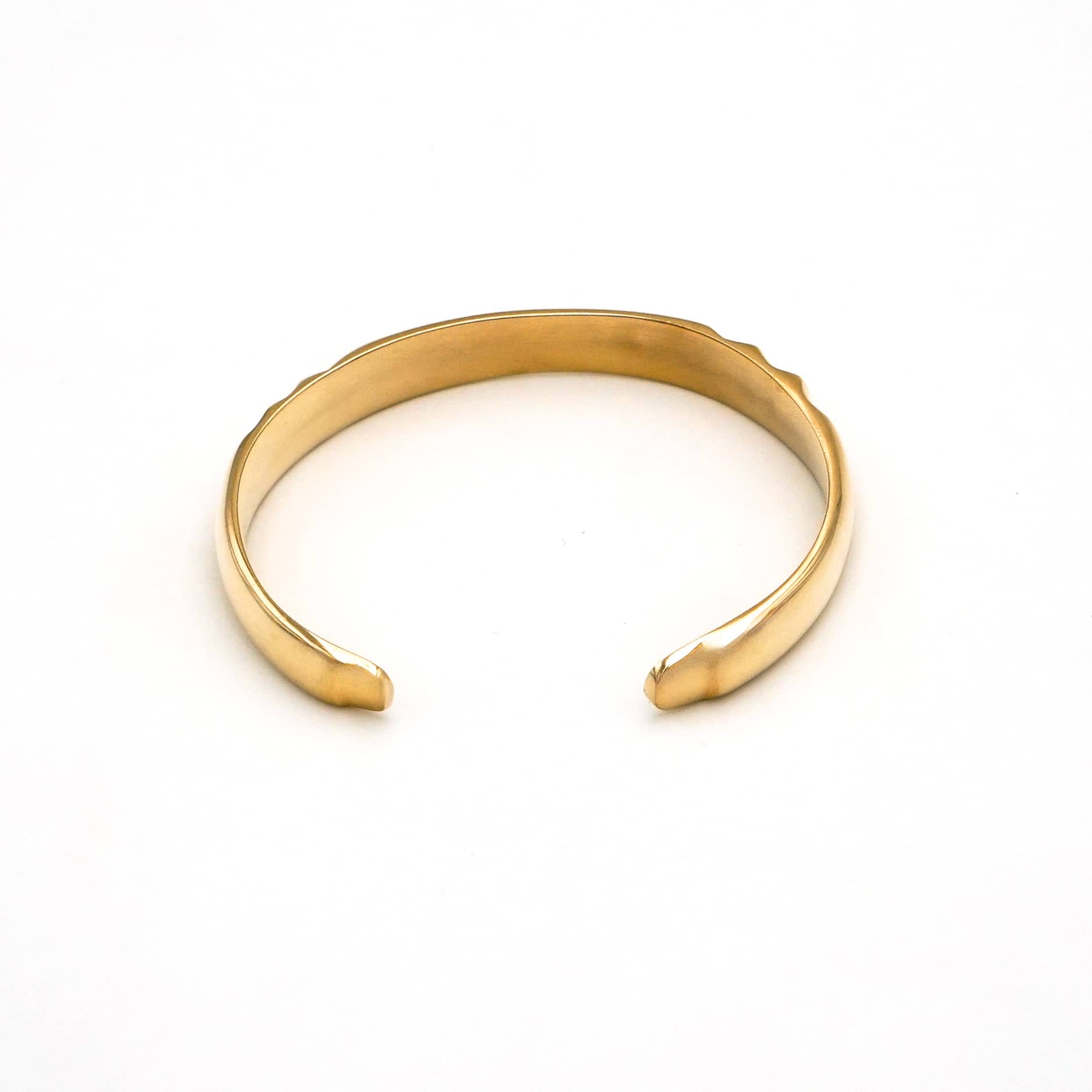 Adjustable Ace Cuff Bracelet in Brass - Imara Bracelets La Vie Bien Adjustable Ace Cuff Bracelet in Brass - Imara