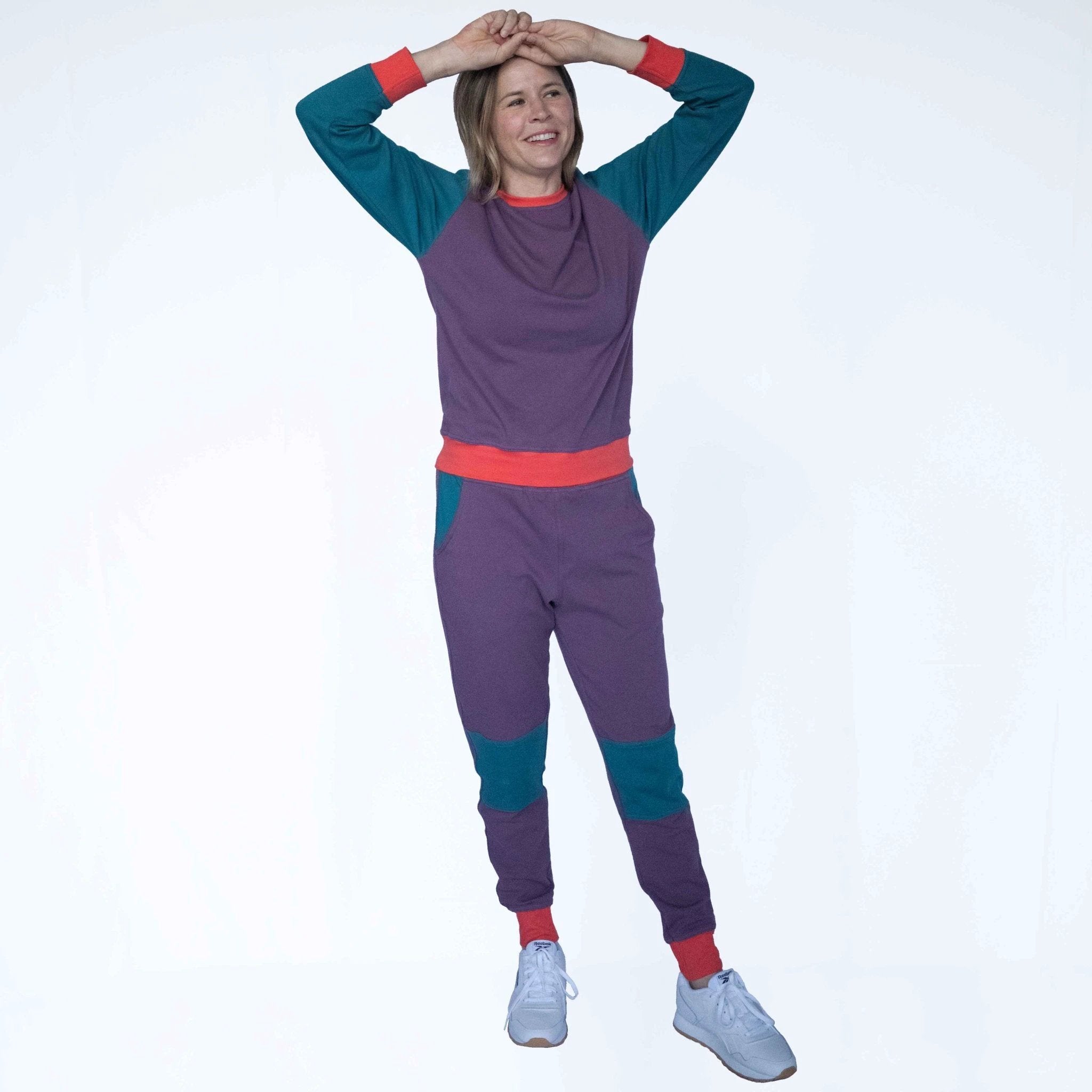 Adult Colorblock Joggers by Peace House Studio