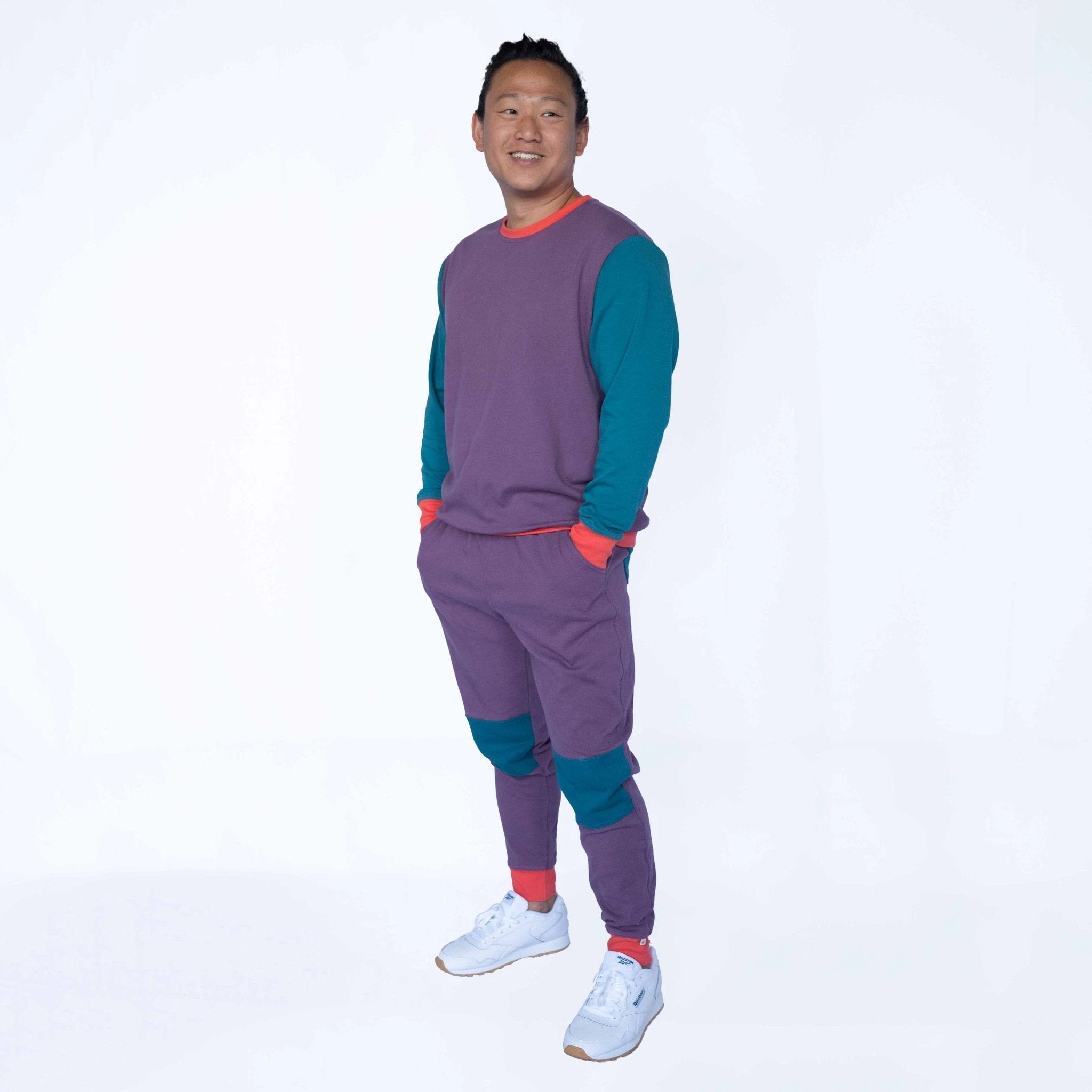 Adult Colorblock Joggers by Peace House Studio