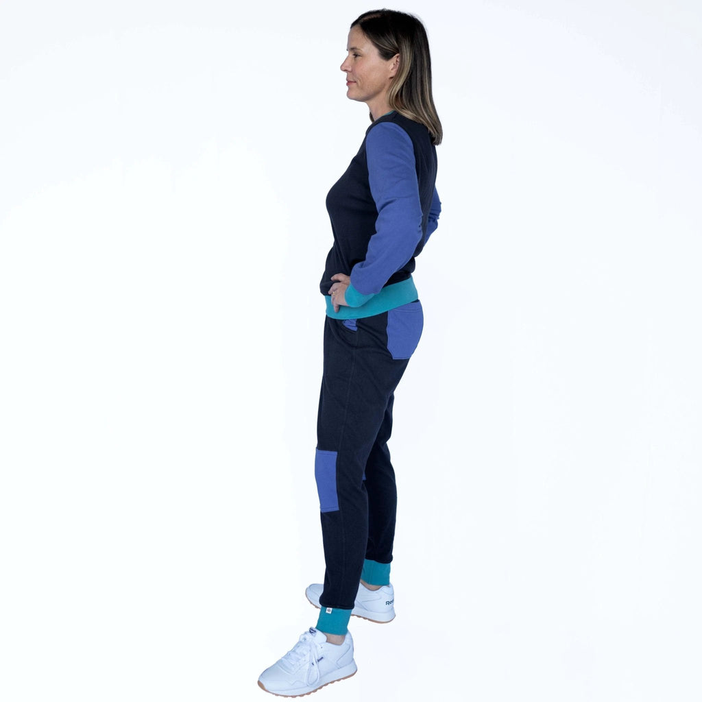 Adult Colorblock Joggers by Peace House Studio