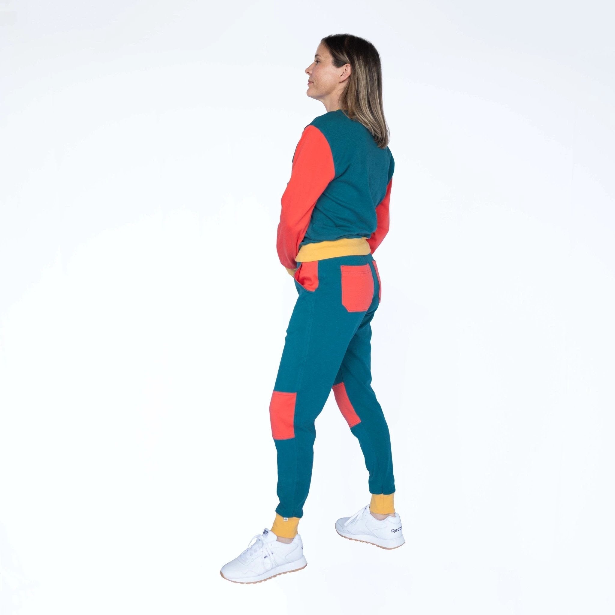Adult Colorblock Joggers by Peace House Studio