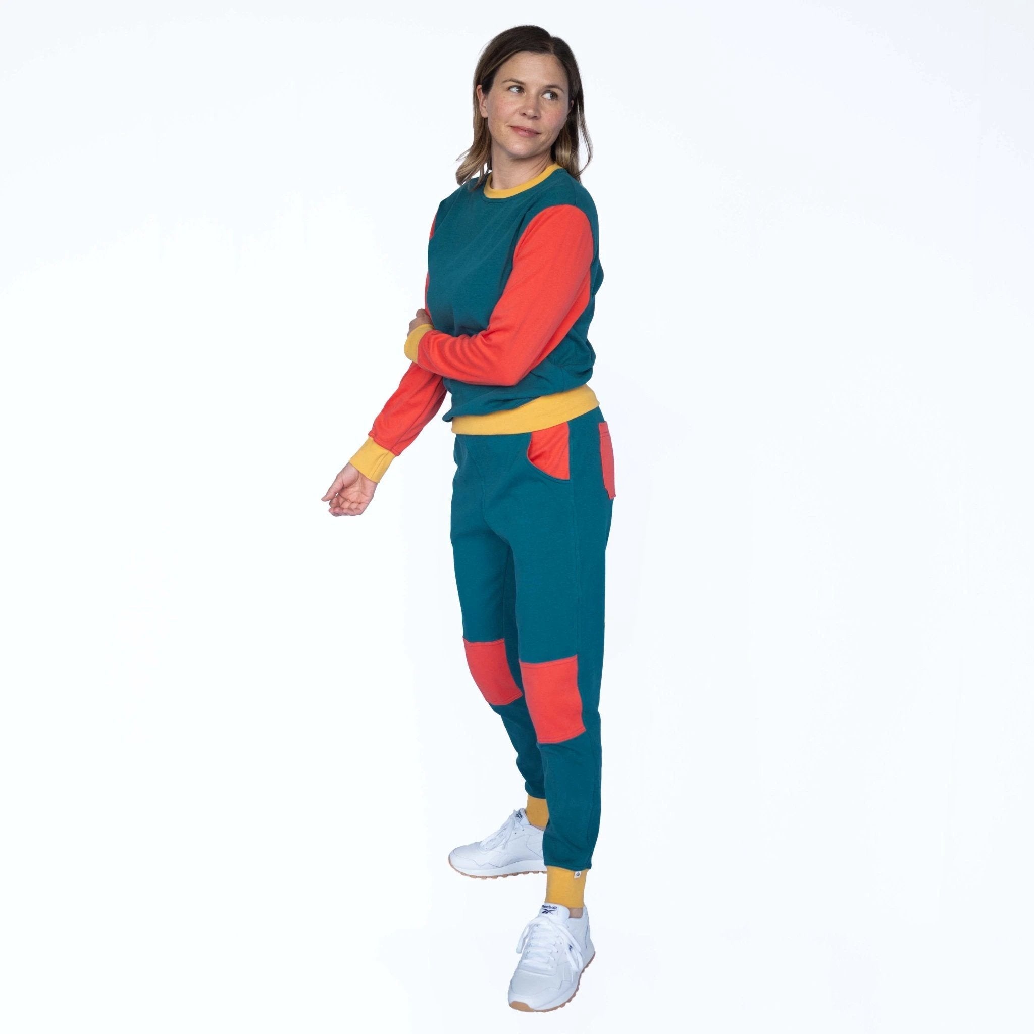 Adult Colorblock Joggers by Peace House Studio
