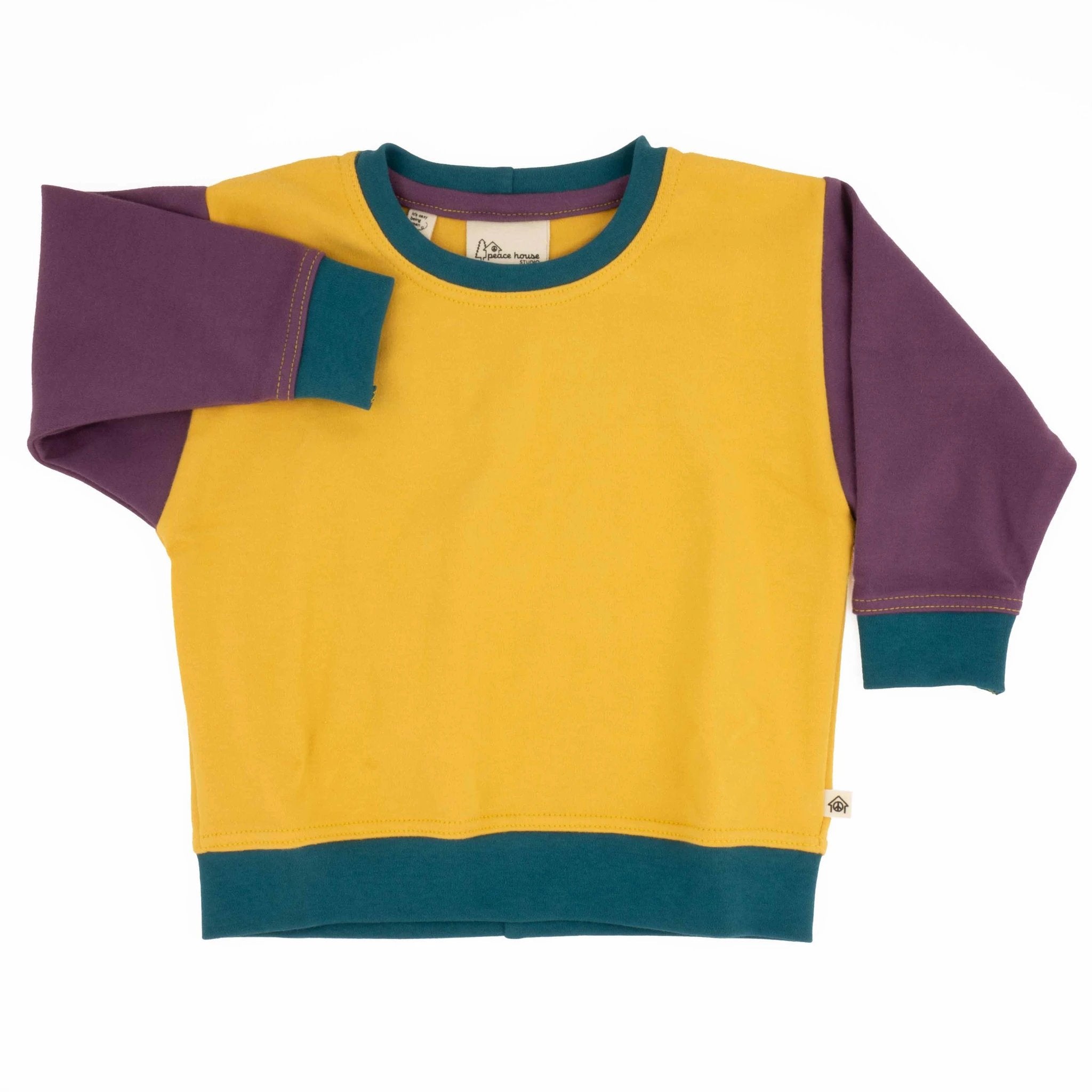 Adult Colorblock Sweatshirt by Peace House Studio