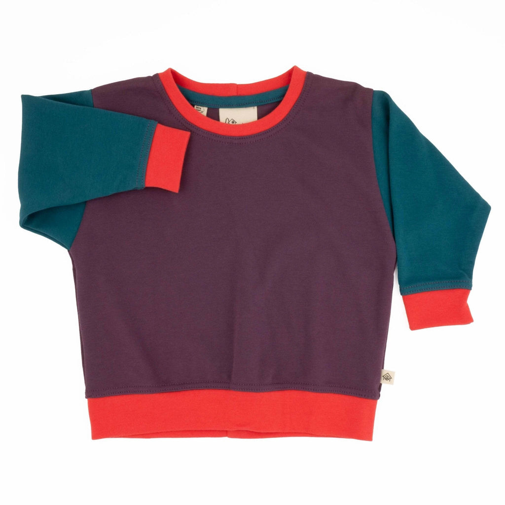 Adult Colorblock Sweatshirt by Peace House Studio