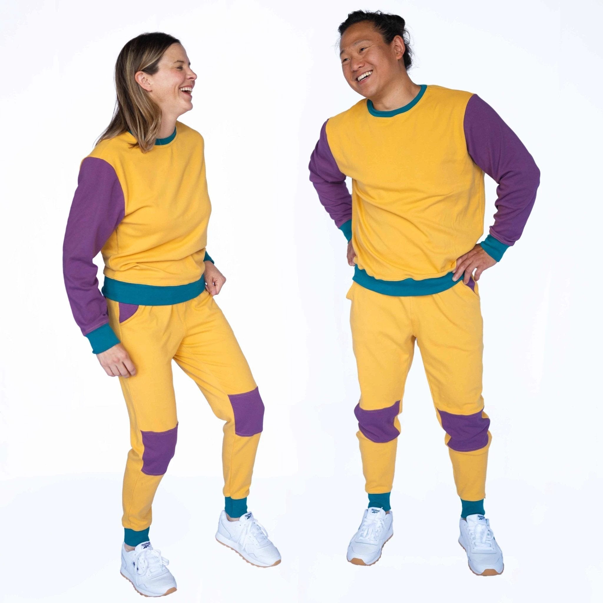 Adult Colorblock Sweatshirt by Peace House Studio