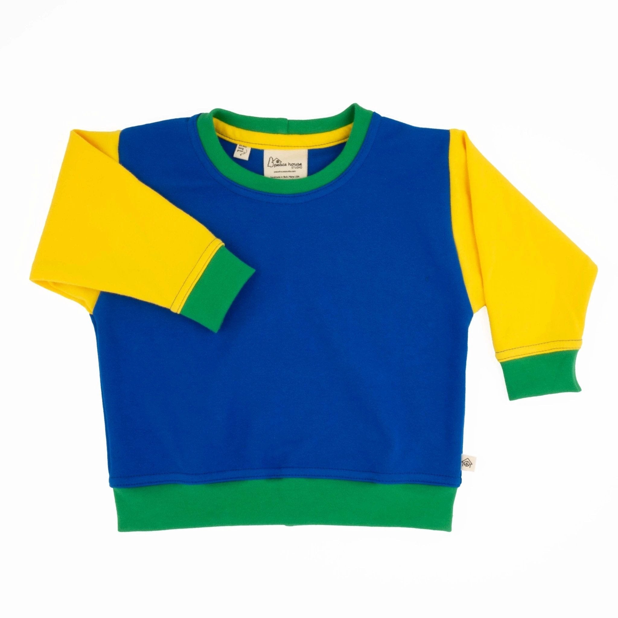 Adult Colorblock Sweatshirt by Peace House Studio