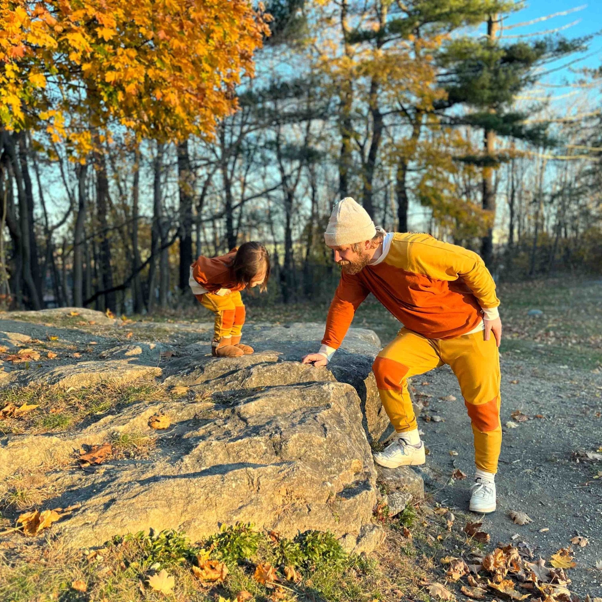 Adult Diagonal Colorblock