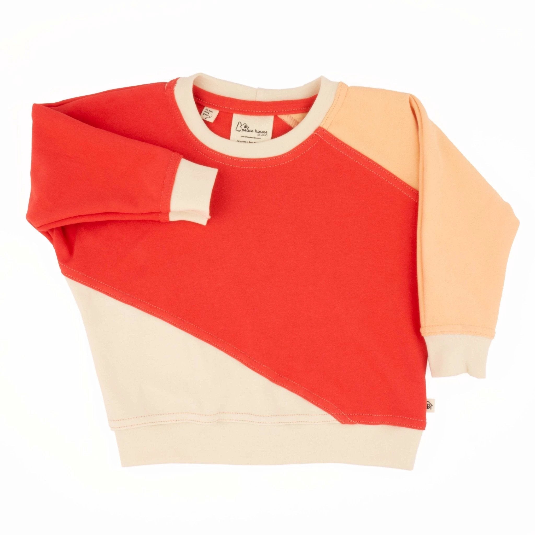 Adult Diagonal Colorblock by Peace House Studio