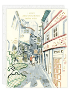 Adventuring with You - Seeded Card by Ash & Rose
