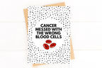 Leukemia Funny Get Well Card by Five Dot Post