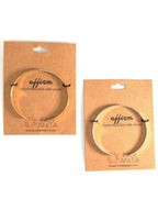 Affirm Quote Cuff by Fair Anita