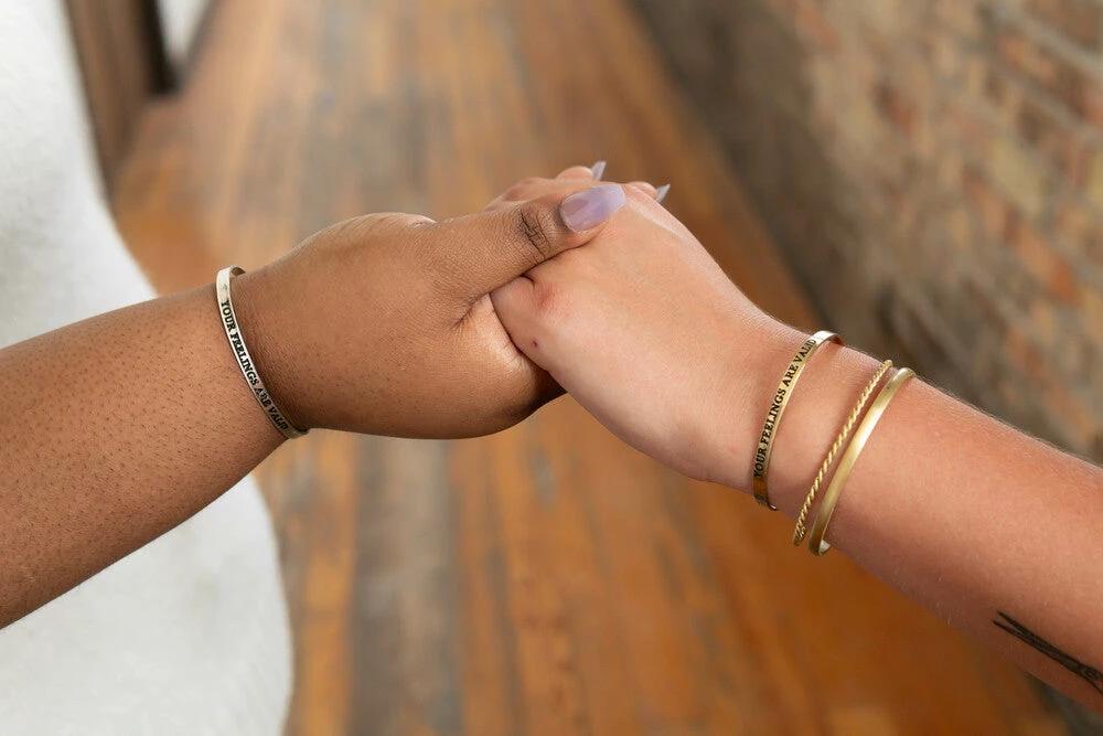 Affirm Quote Cuff by Fair Anita