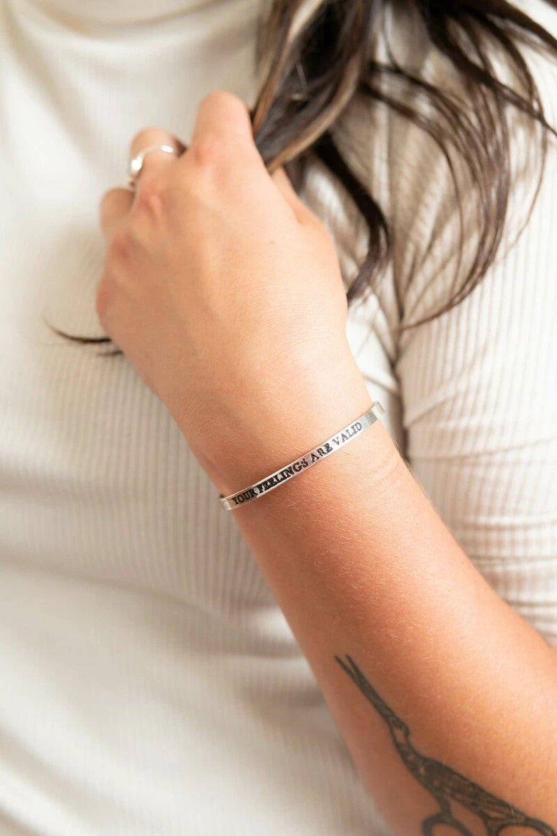 Affirm Quote Cuff by Fair Anita