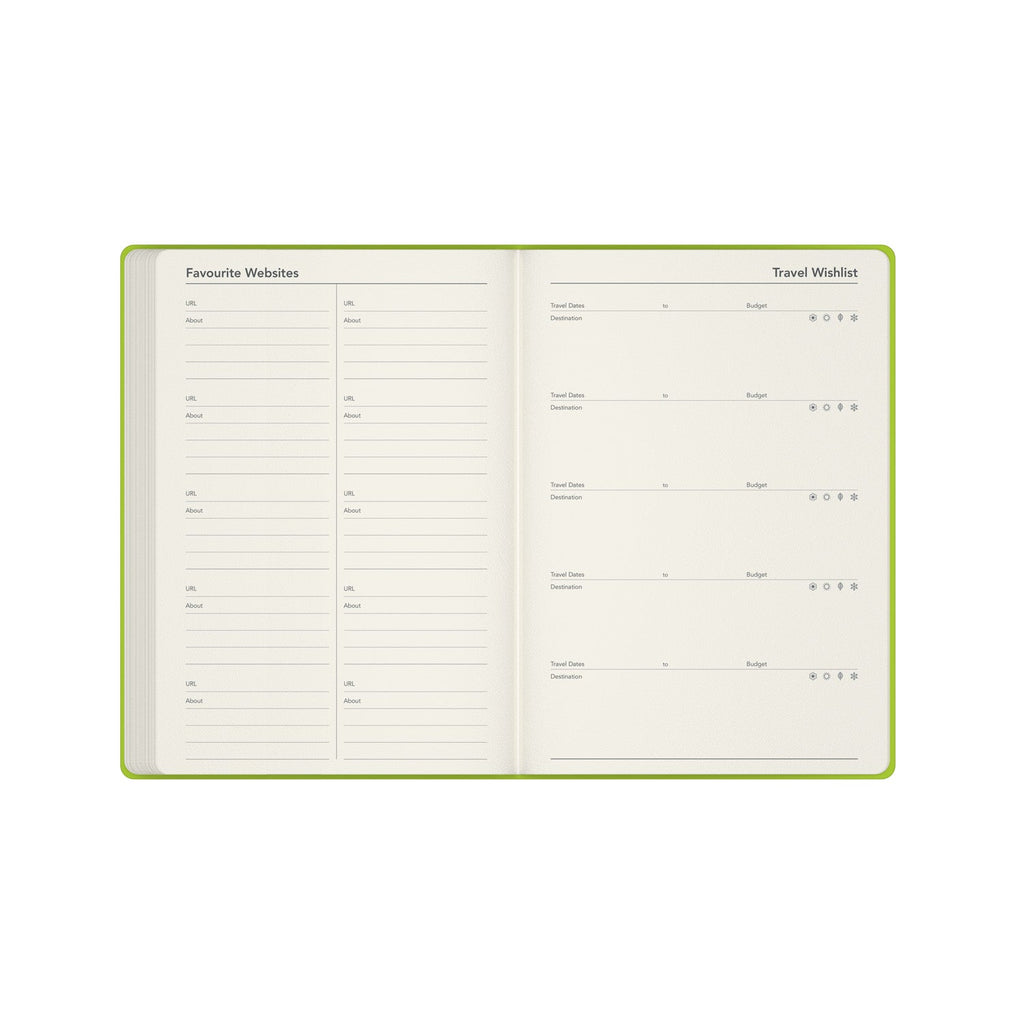 Affirmation - A5 Week - to - View Mid/Academic Year Diary Planner 2025 - 2026