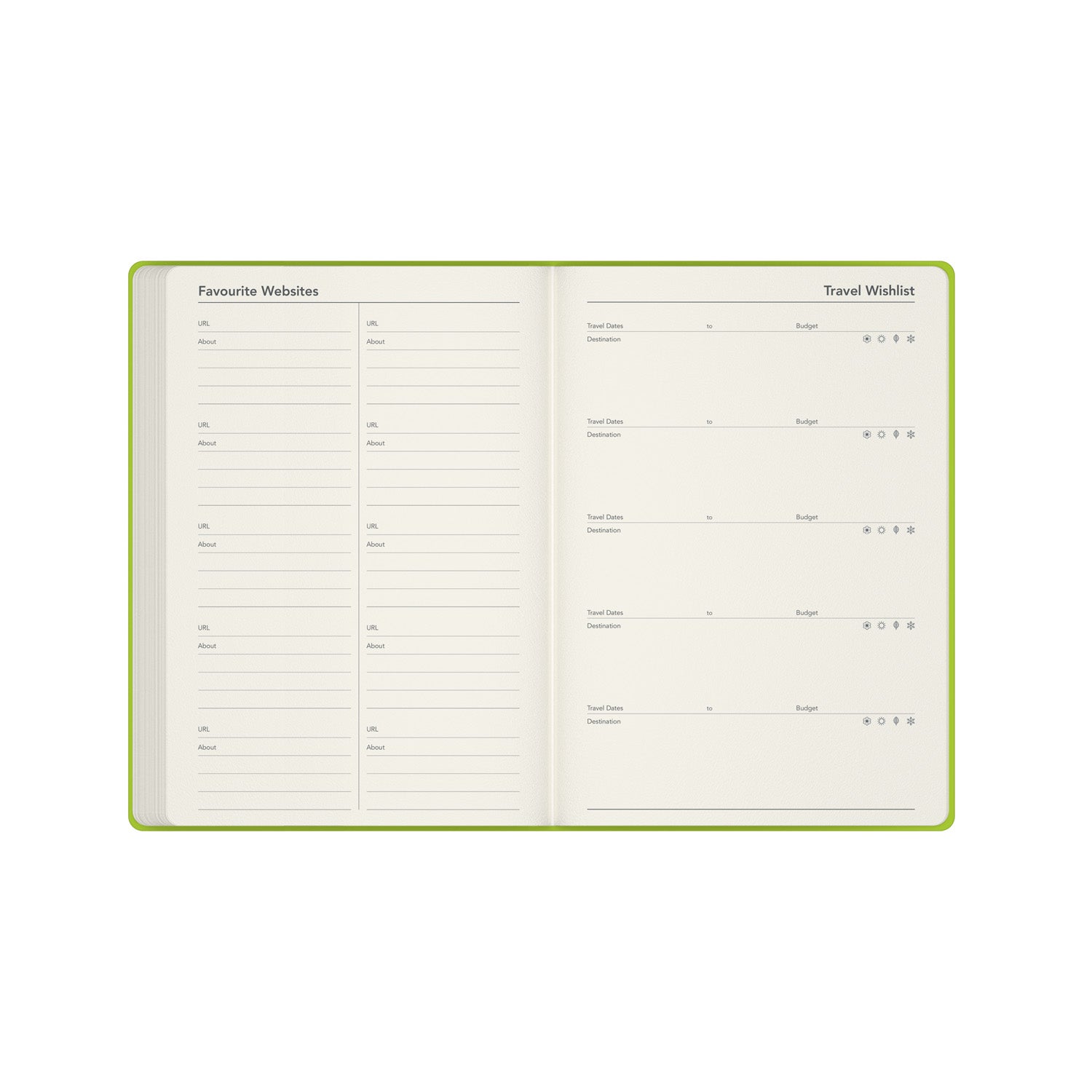 Affirmation - A5 Week - to - View Mid/Academic Year Diary Planner 2025 - 2026