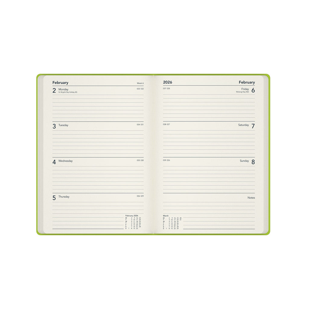 Affirmation - A5 Week - to - View Mid/Academic Year Diary Planner 2025 - 2026