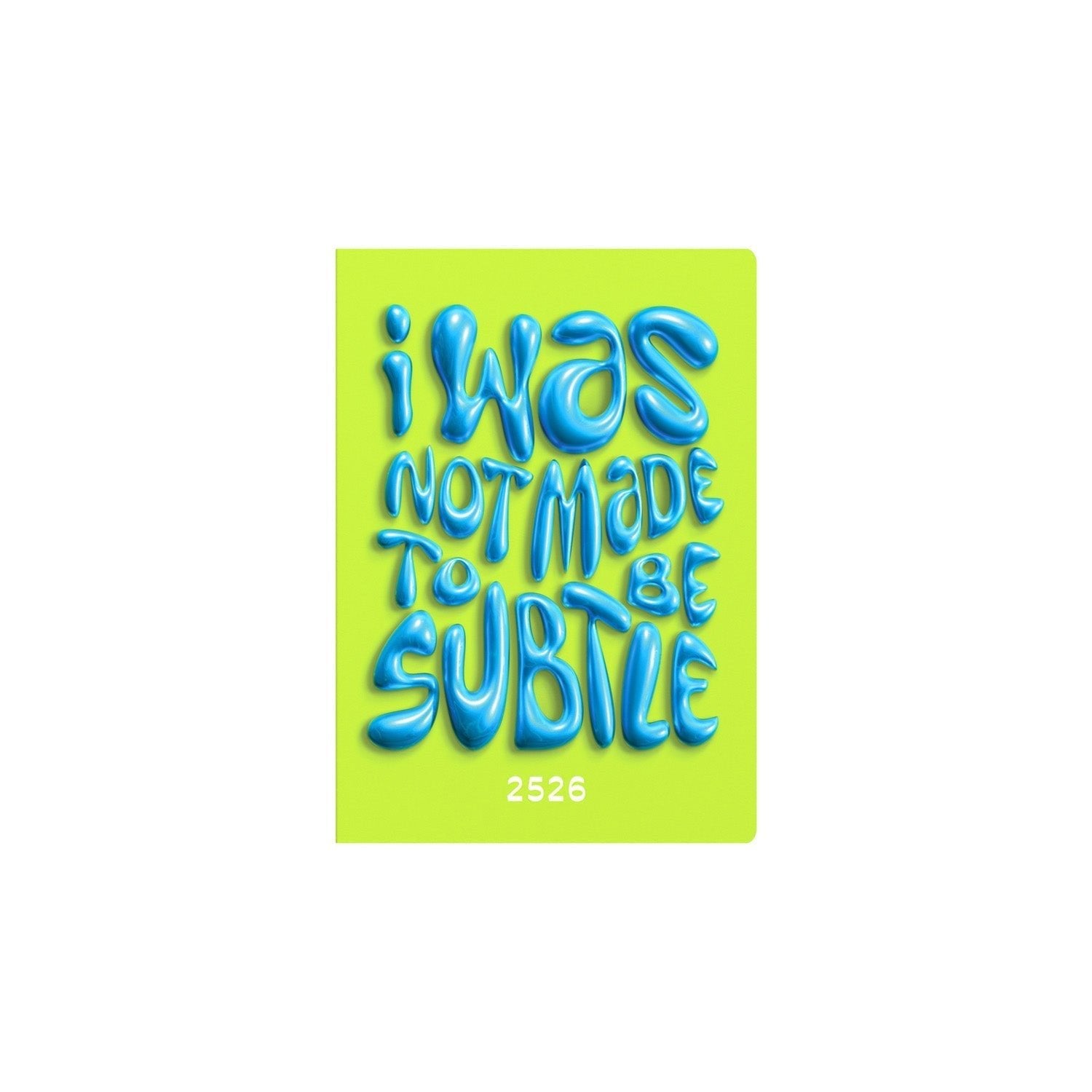 Affirmation - A5 Week - to - View Mid/Academic Year Diary Planner 2025 - 2026