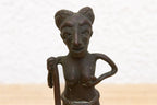 African Bronze Figure of a Woman