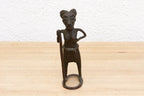 African Bronze Figure of a Woman