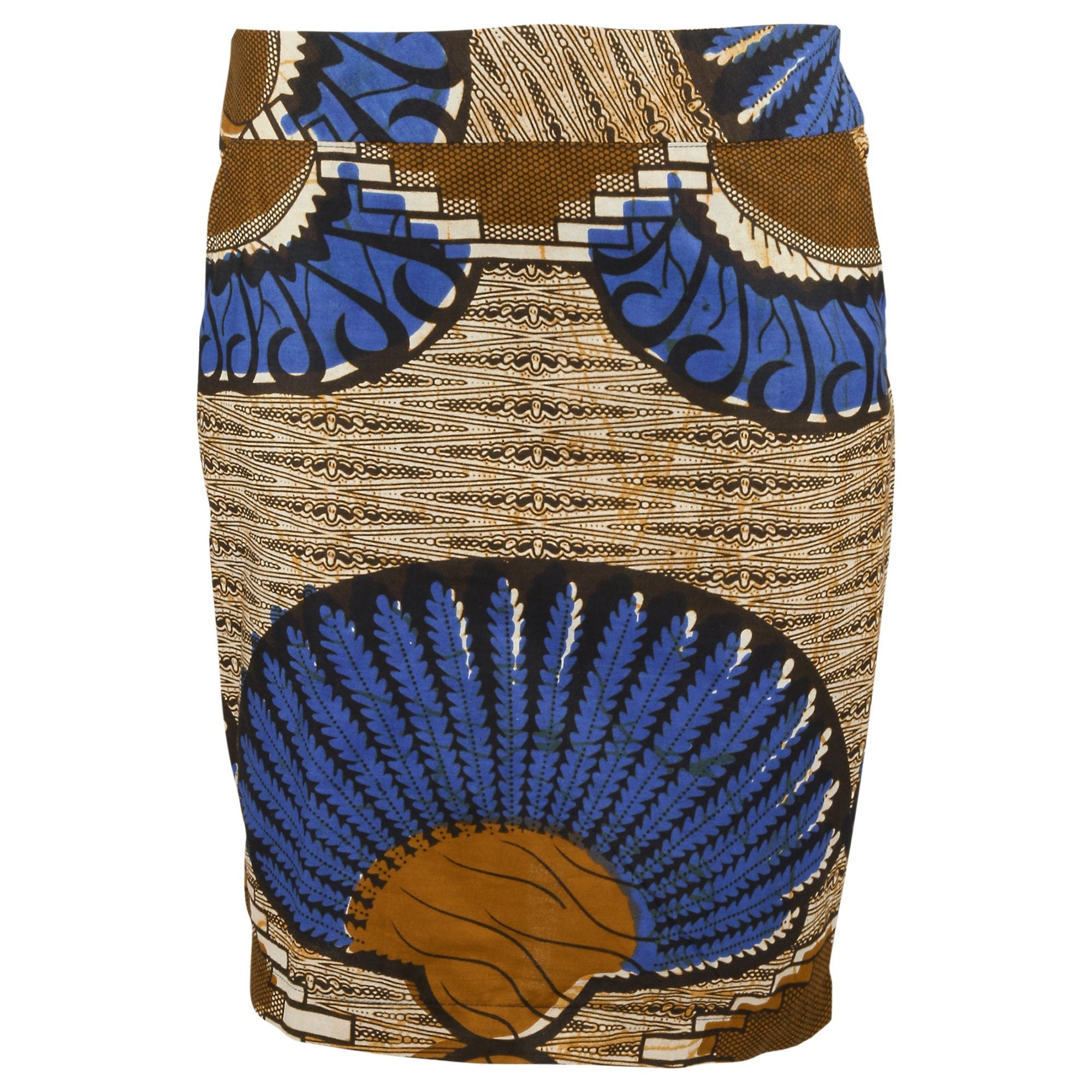 African Kitenge Pencil Skirt Dresses & Skirts La Vie Bien African Kitenge Pencil Skirt