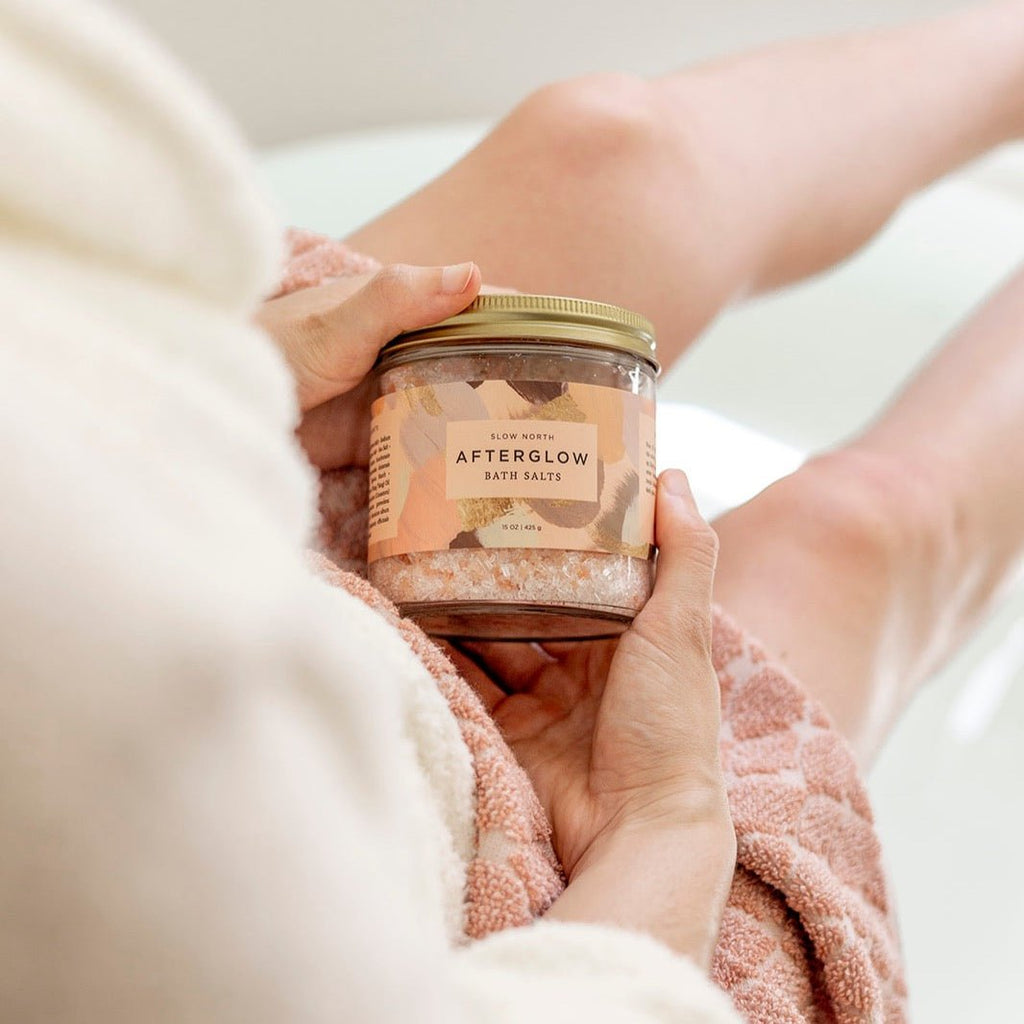 Afterglow Bath Salts - 15 oz Jar Body Care La Vie Bien Afterglow Bath Salts - 15 oz Jar
