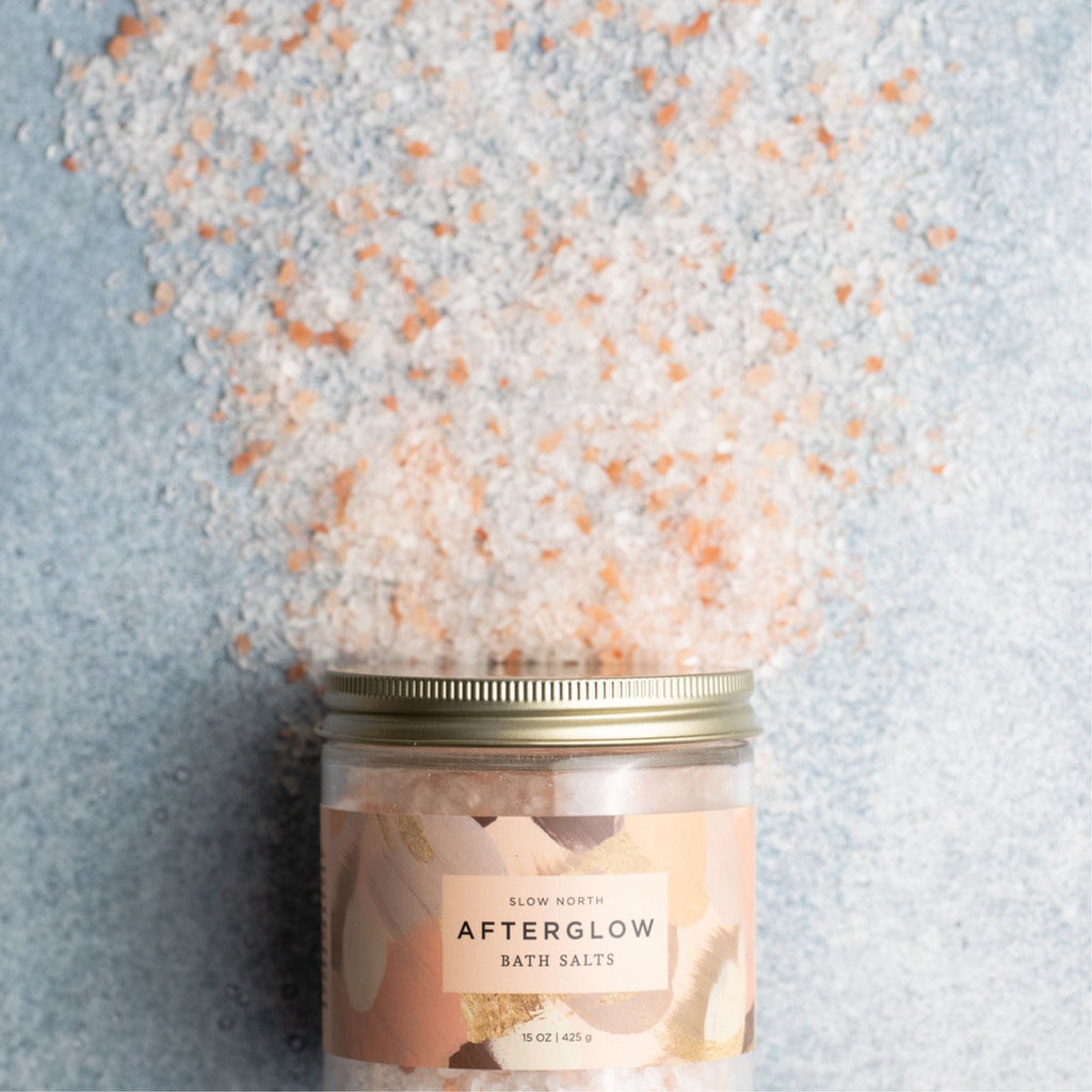 Afterglow Bath Salts - 15 oz Jar Body Care La Vie Bien Afterglow Bath Salts - 15 oz Jar