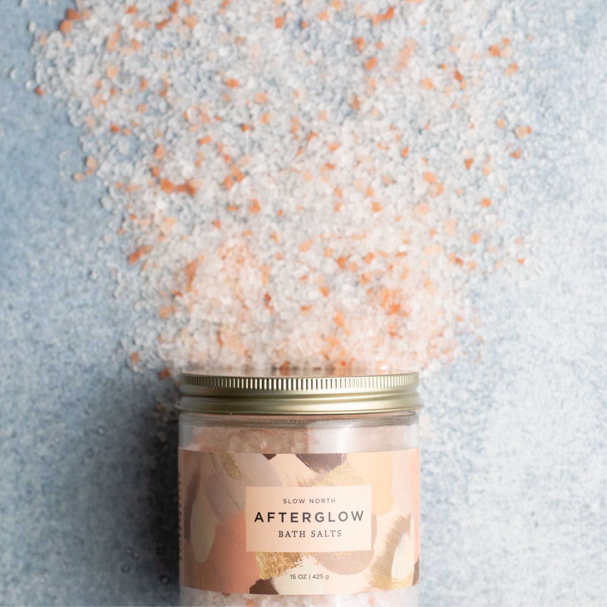 Afterglow Bath Salts - 15 oz Jar Body Care La Vie Bien Afterglow Bath Salts - 15 oz Jar