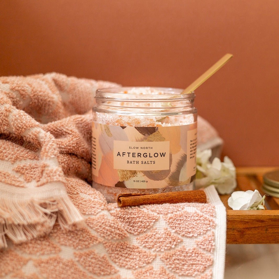 Afterglow Bath Salts - 15 oz Jar Body Care La Vie Bien Afterglow Bath Salts - 15 oz Jar