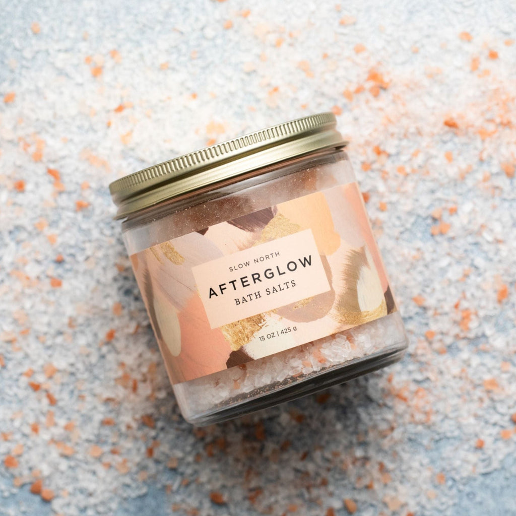 Afterglow Bath Salts - 15 oz Jar Body Care La Vie Bien Afterglow Bath Salts - 15 oz Jar