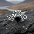 Agivey Irish Claddagh Ring in Sterling Silver Ring La Vie Bien Agivey Irish Claddagh Ring in Sterling Silver