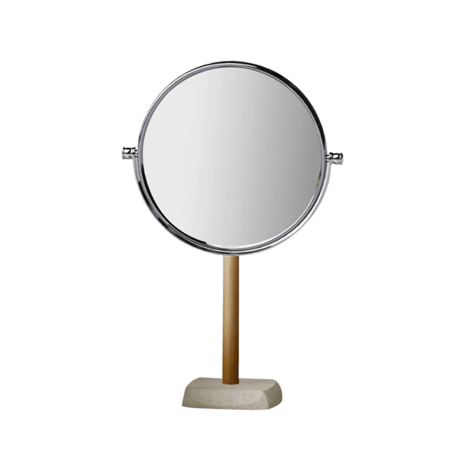 Ainsley Resin and Wood Mirror