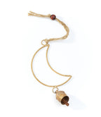 Air Element Moon Bell Wind Chime - Fair Trade Garden HME stock line La Vie Bien Air Element Moon Bell Wind Chime - Fair Trade Garden