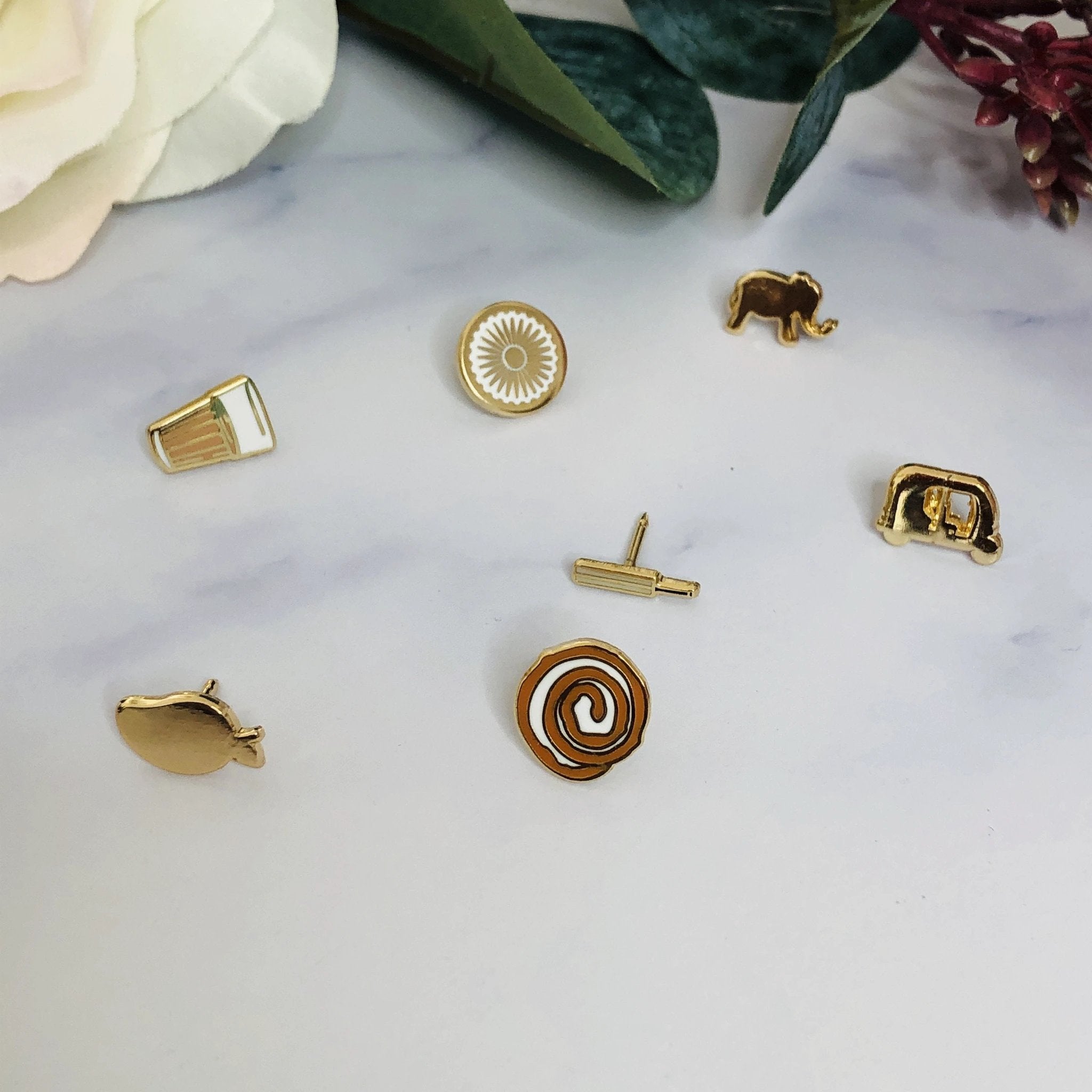 Desi Pushpins by Modern Desi