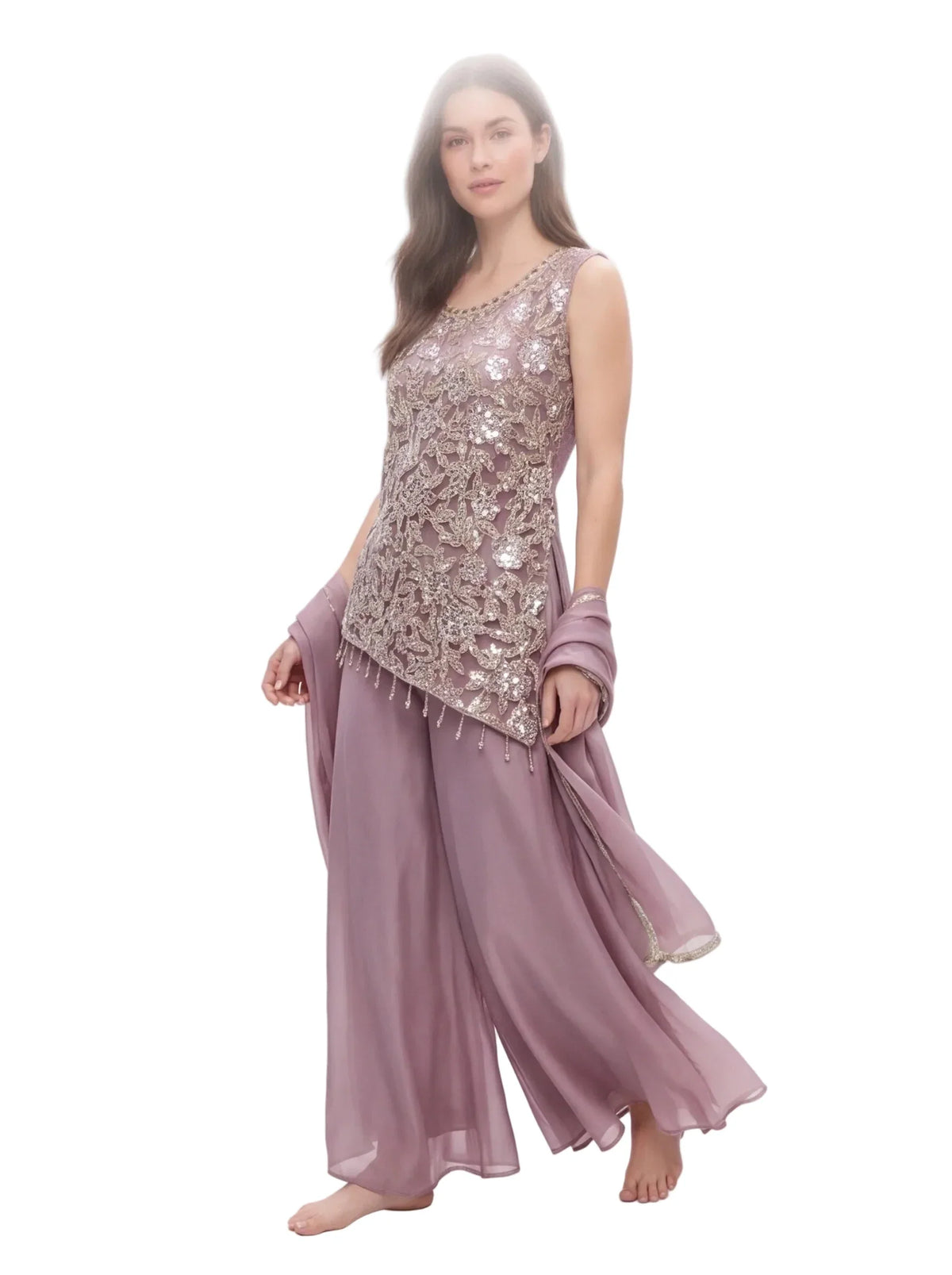 2077 - Heavy party wear sharara set