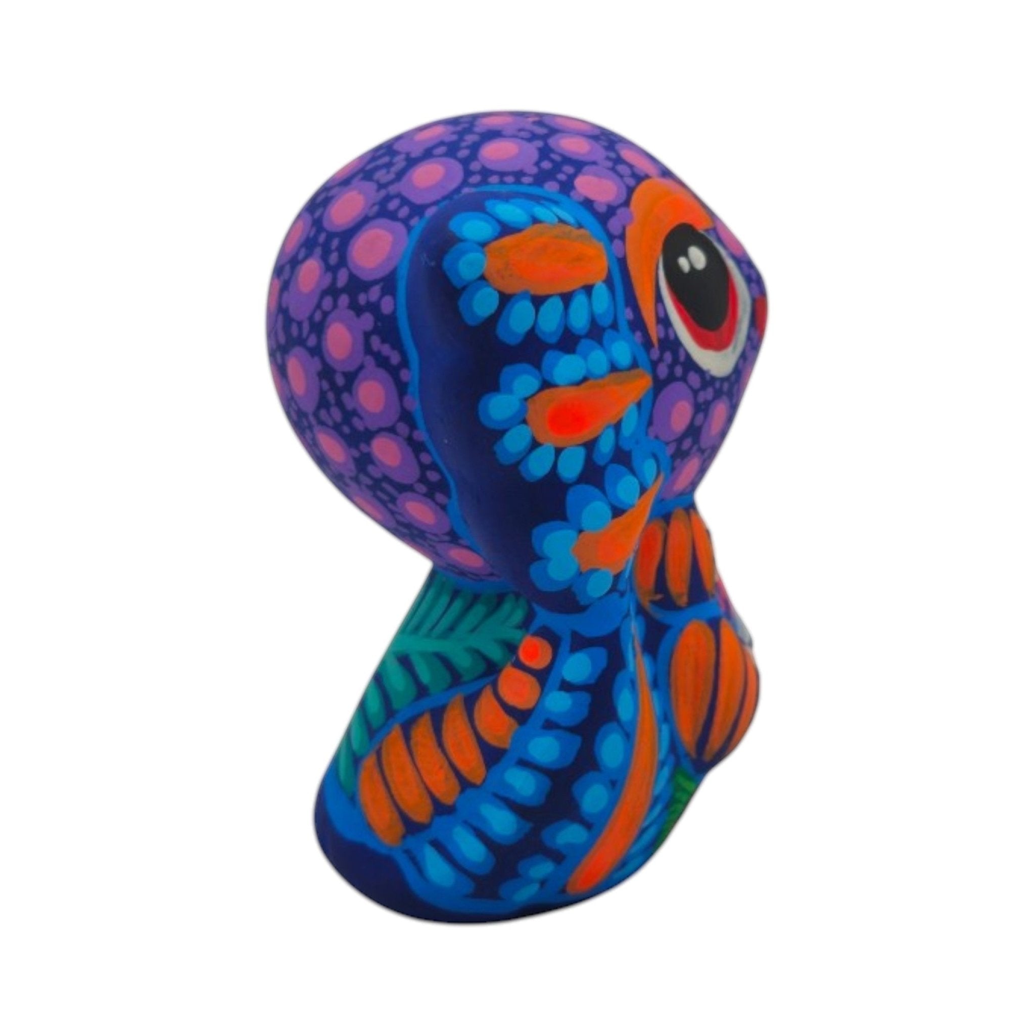 Alebrije Axolotl Figurine | Hand-Painted Mexican Folk Art Talavera Figurine La Vie Bien Alebrije Axolotl Figurine | Hand-Painted Mexican Folk Art