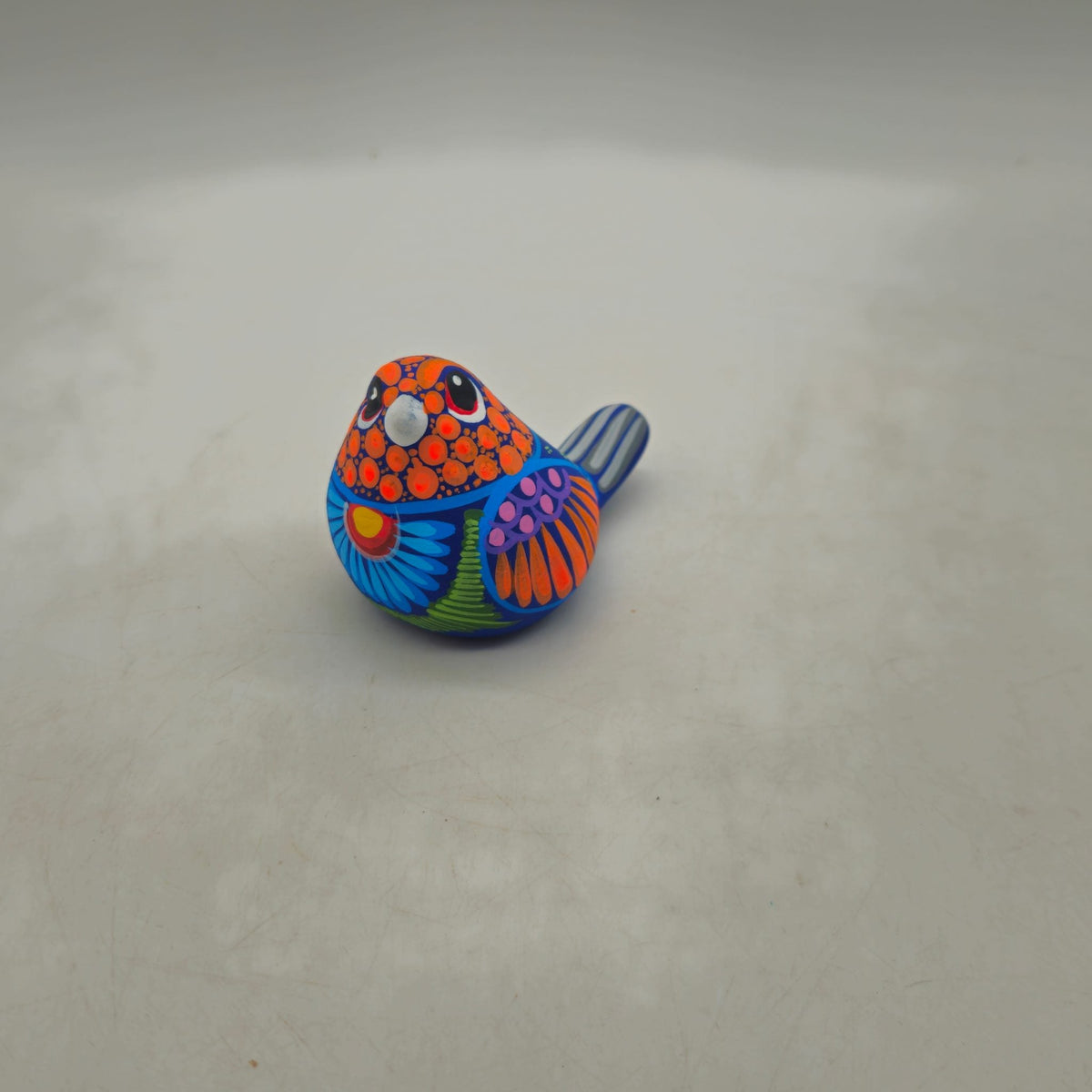 Alebrije Bird Figurine | Colorful Mexican Folk Art