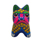 Alebrije Bulldog Figurine | Colorful Floral Design