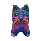 Alebrije Bulldog Figurine | Colorful Floral Design Talavera Figurine La Vie Bien Alebrije Bulldog Figurine | Colorful Floral Design