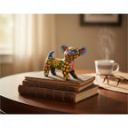 Alebrije Chihuahua Dog Figurine | Handmade Mexican Folk Art Talavera Figurine La Vie Bien Alebrije Chihuahua Dog Figurine | Handmade Mexican Folk Art