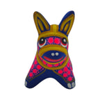 Alebrije Donkey Figurine | Hand-Painted Mexican Folk Art Talavera Figurine La Vie Bien Alebrije Donkey Figurine | Hand-Painted Mexican Folk Art