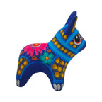 Alebrije Donkey Figurine | Hand-Painted Mexican Folk Art Talavera Figurine La Vie Bien Alebrije Donkey Figurine | Hand-Painted Mexican Folk Art