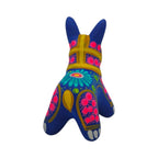 Alebrije Donkey Figurine | Hand-Painted Mexican Folk Art