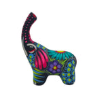 Alebrije Elephant Figurine | Colorful Mexican Folk Art Talavera Figurine La Vie Bien Alebrije Elephant Figurine | Colorful Mexican Folk Art