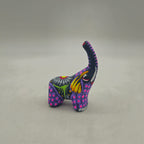 Alebrije Elephant Figurine | Colorful Mexican Folk Art