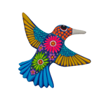 Alebrije Hummingbird Wall Art | Hand-Painted Ceramic Decor Mexican Wall Art La Vie Bien Alebrije Hummingbird Wall Art | Hand-Painted Ceramic Decor