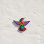 Alebrije Hummingbird Wall Art | Hand-Painted Ceramic Decor Mexican Wall Art La Vie Bien Alebrije Hummingbird Wall Art | Hand-Painted Ceramic Decor